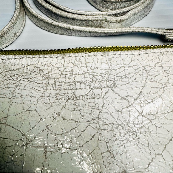 Hammitt White Small Crossbody Bag with Gold Accents - Picture 4 of 13